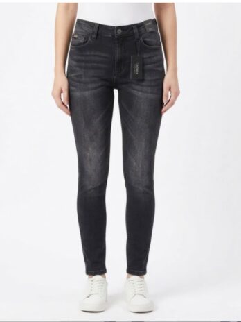 Jeans skinny nero/grigio